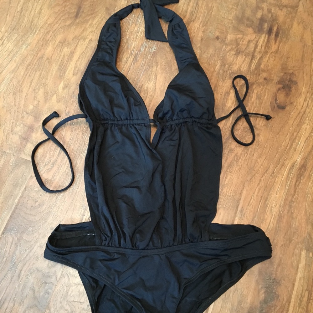Sexy black swimsuit